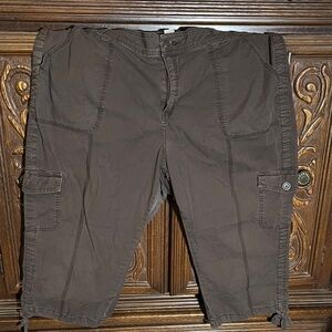 St. John's Bay Women's Brown Cargo Pants